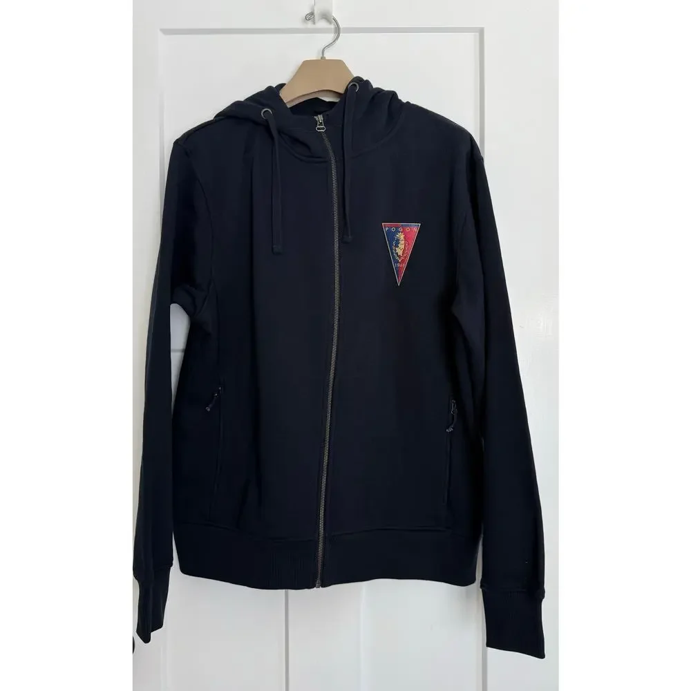 Pogon Szczecin Full Zip Sweatshirt Hoodie Football‎ Soccer Size XL